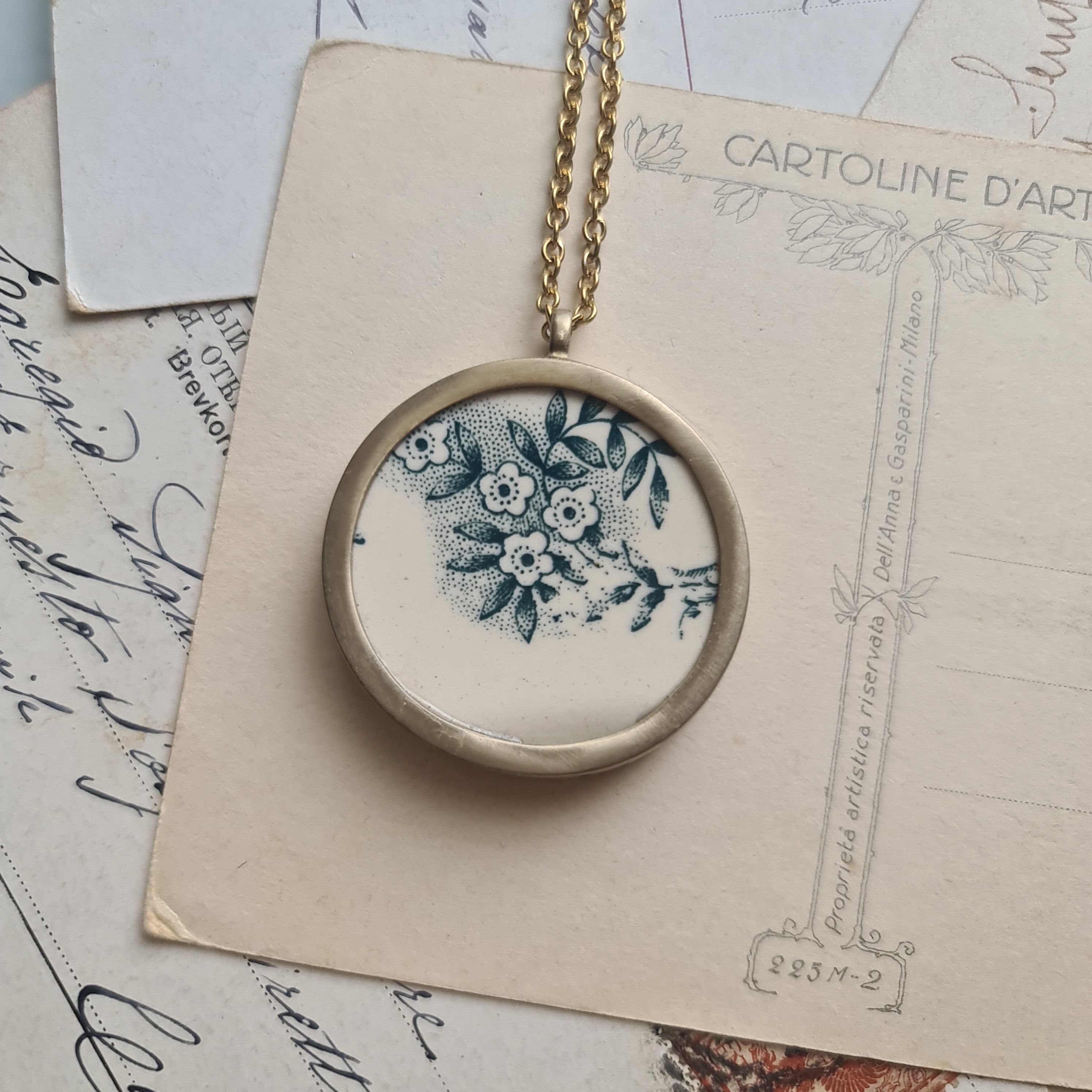 Fiorellini verdeacqua