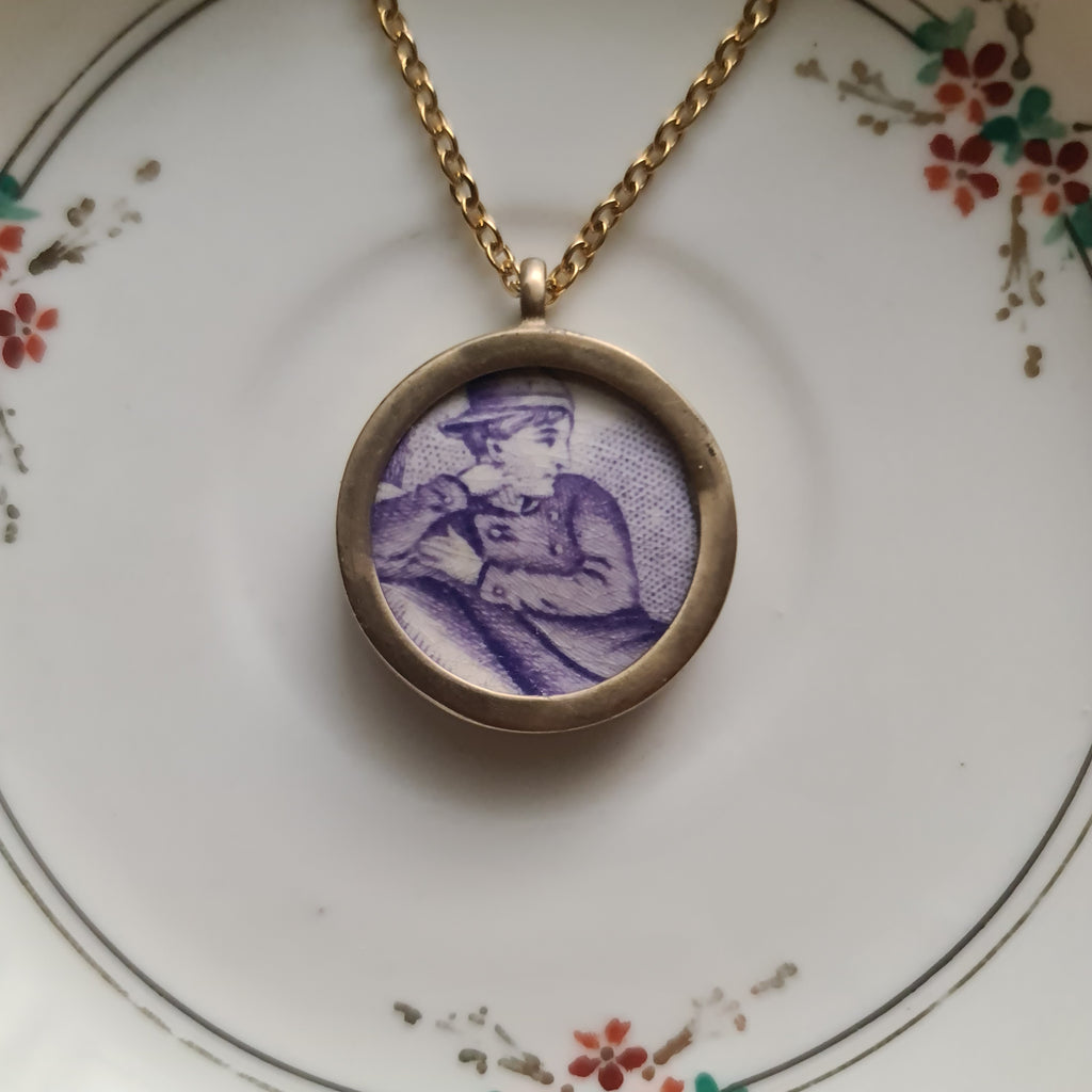 Militare viola francese