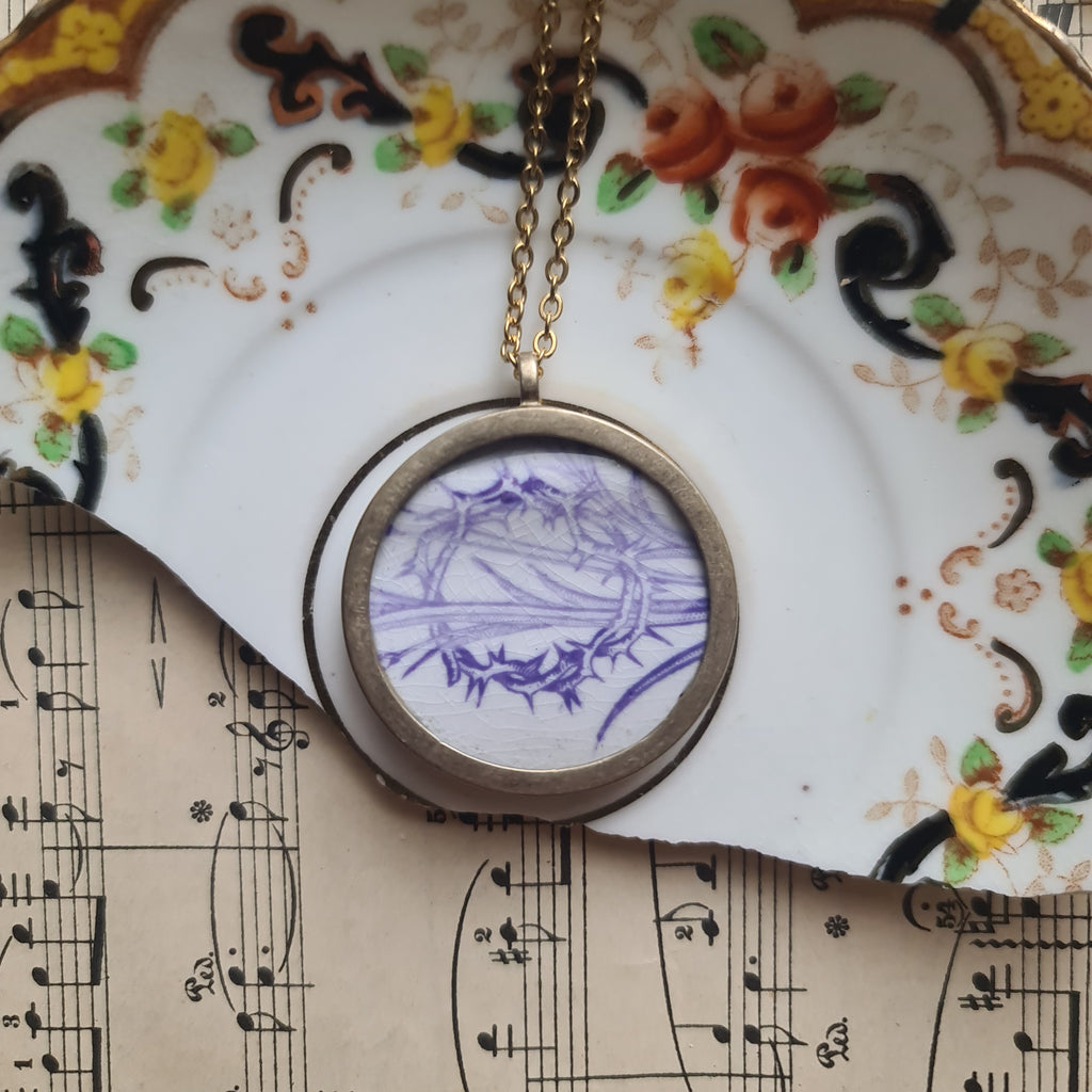 Collana media corona di Cristo