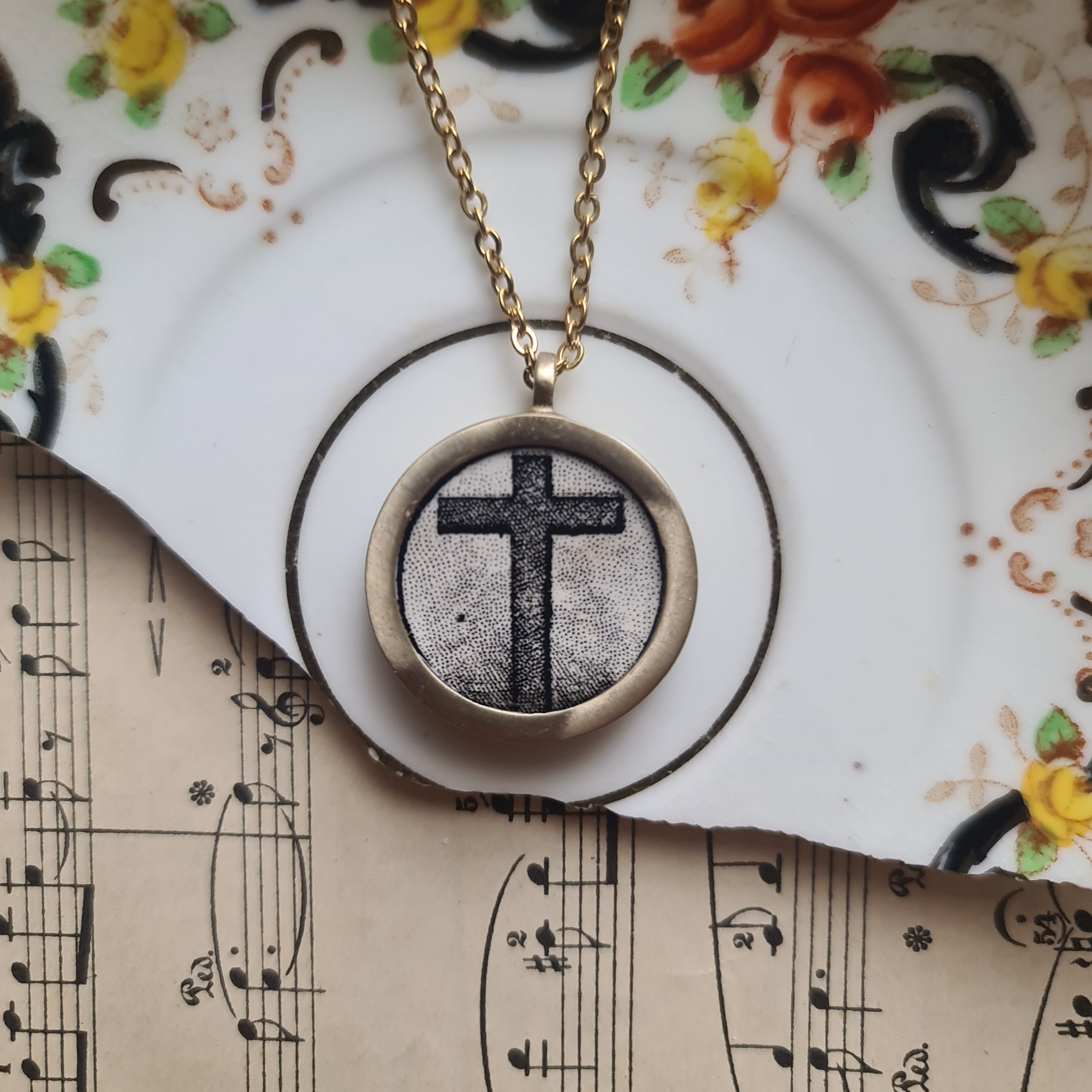 Collana piccola croce