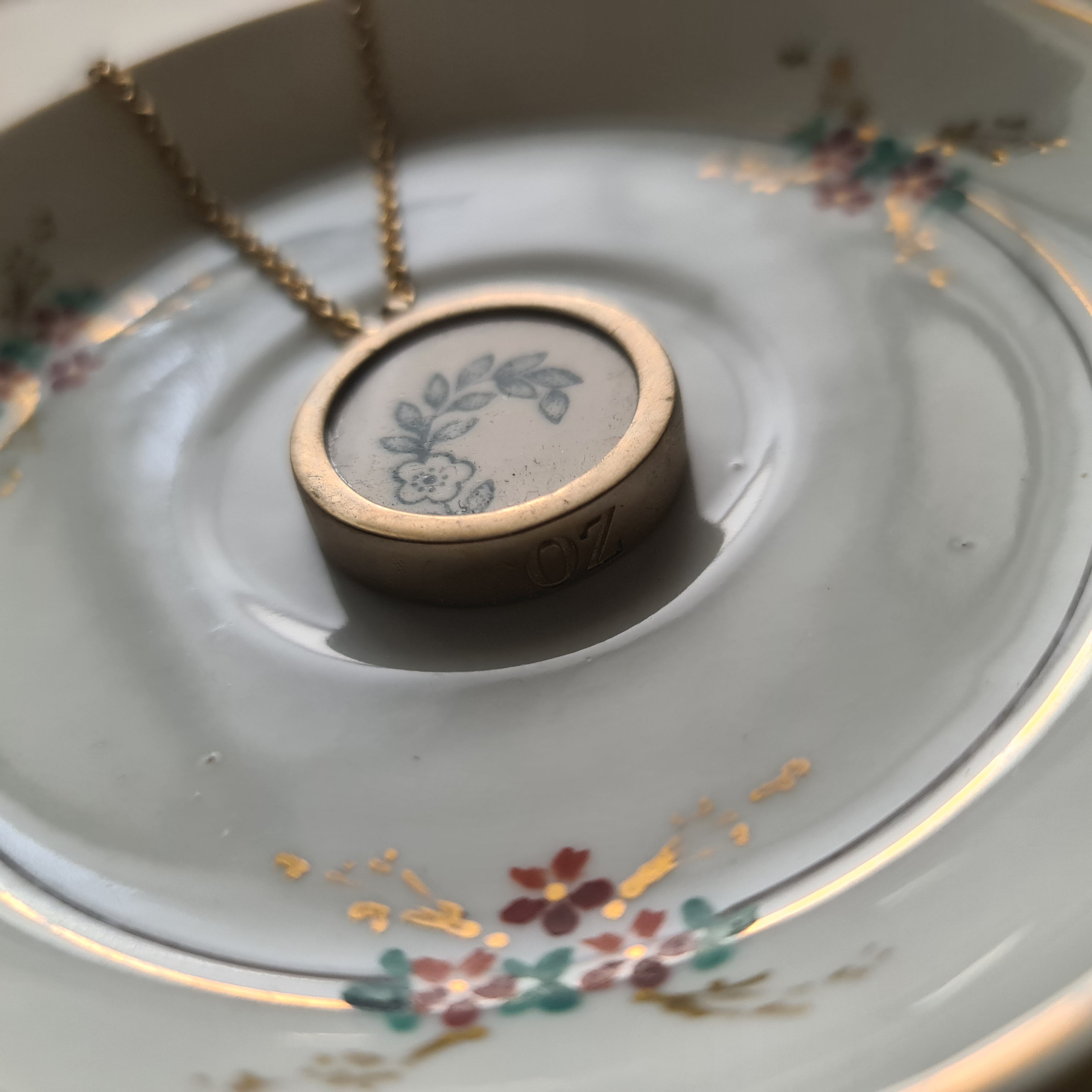 Fiore e fogli francese