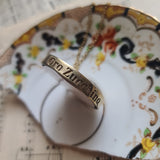 Collana media fiori verdi