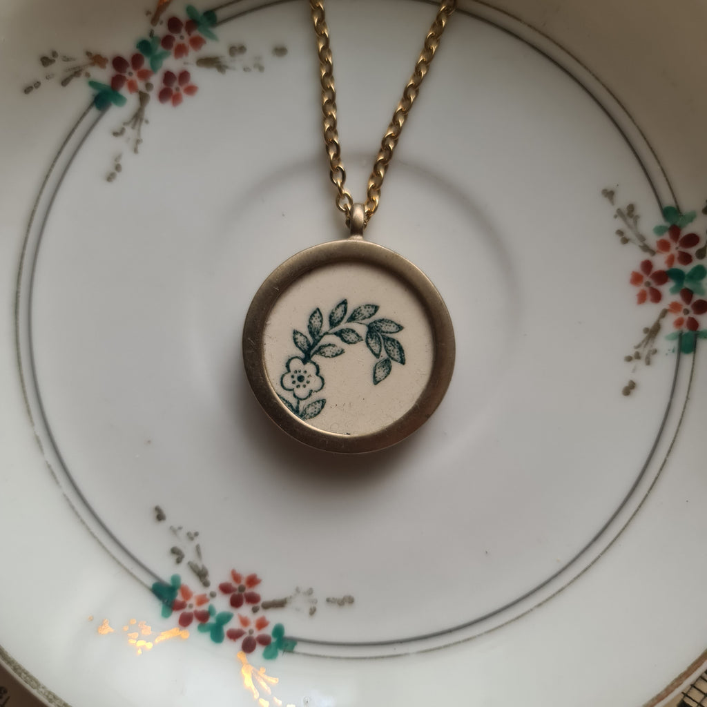 Fiore e fogli francese