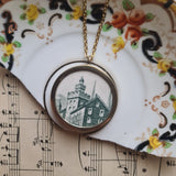 Collana media castello verde