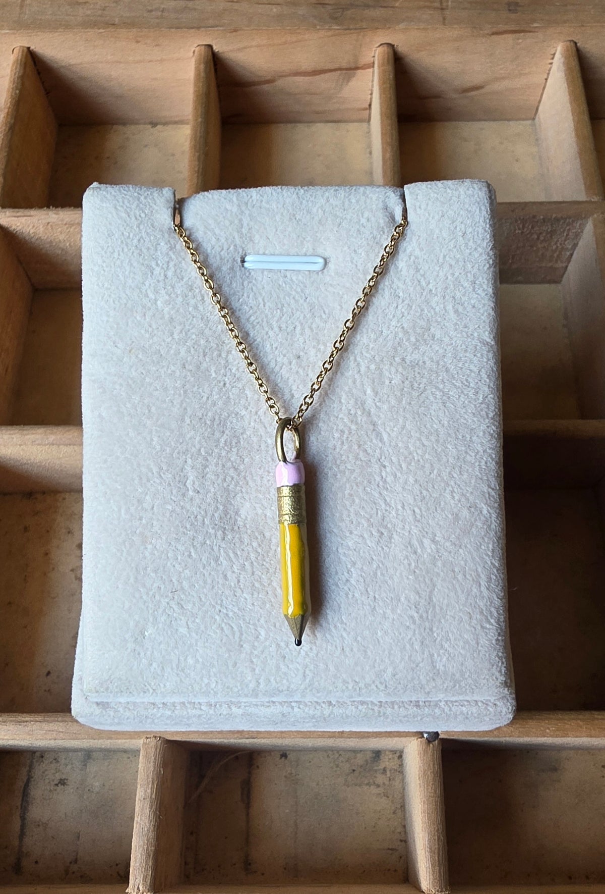 Collana Pendente Matita