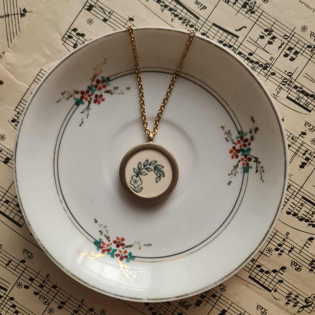 Fiore e fogli francese