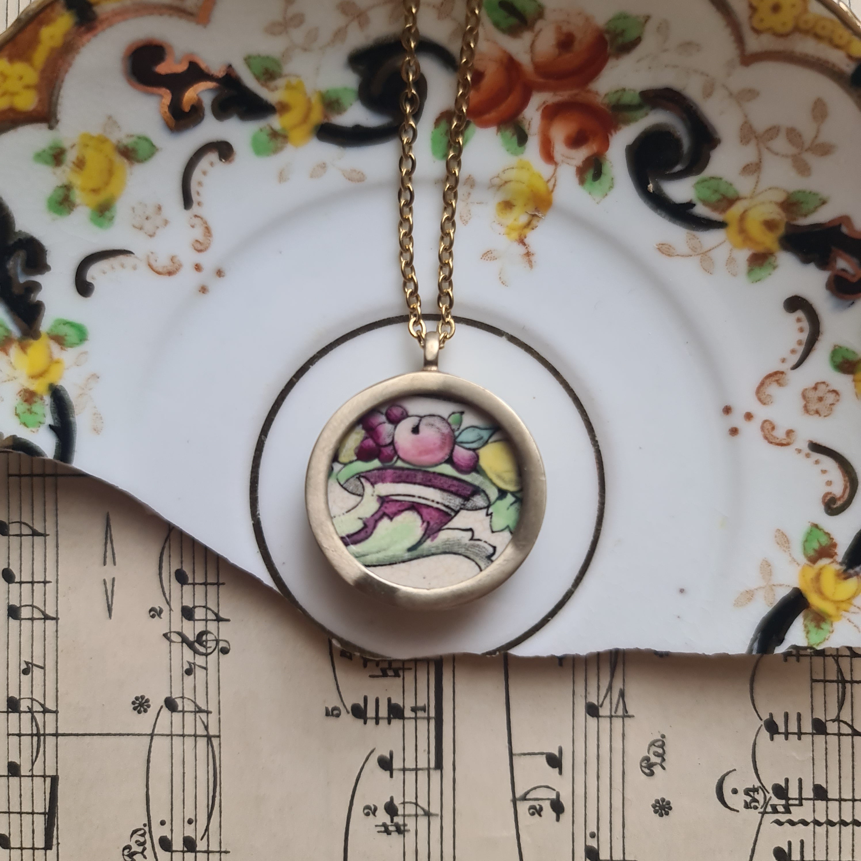 Collana piccola cornucopia