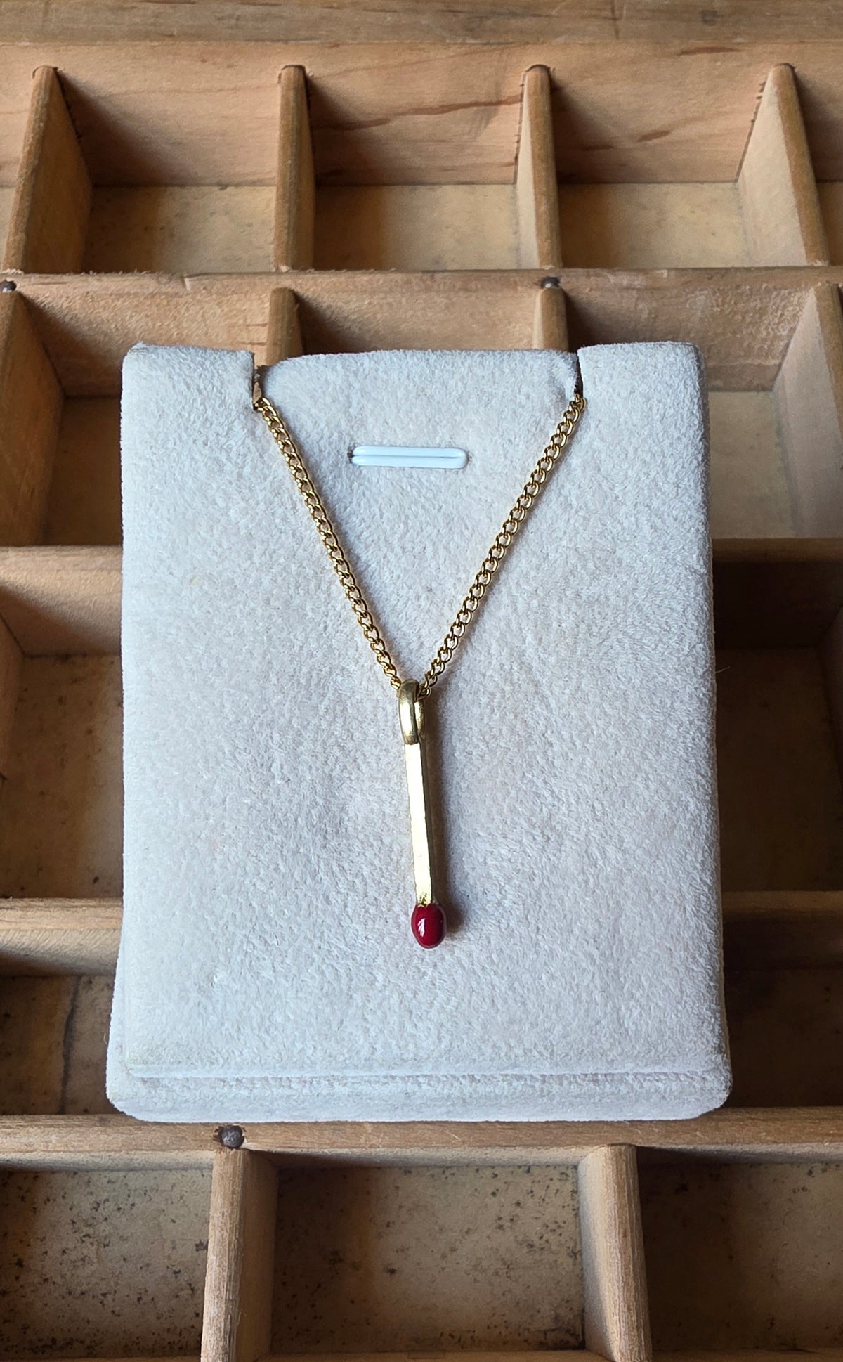 Collana Pendente Fiammifero