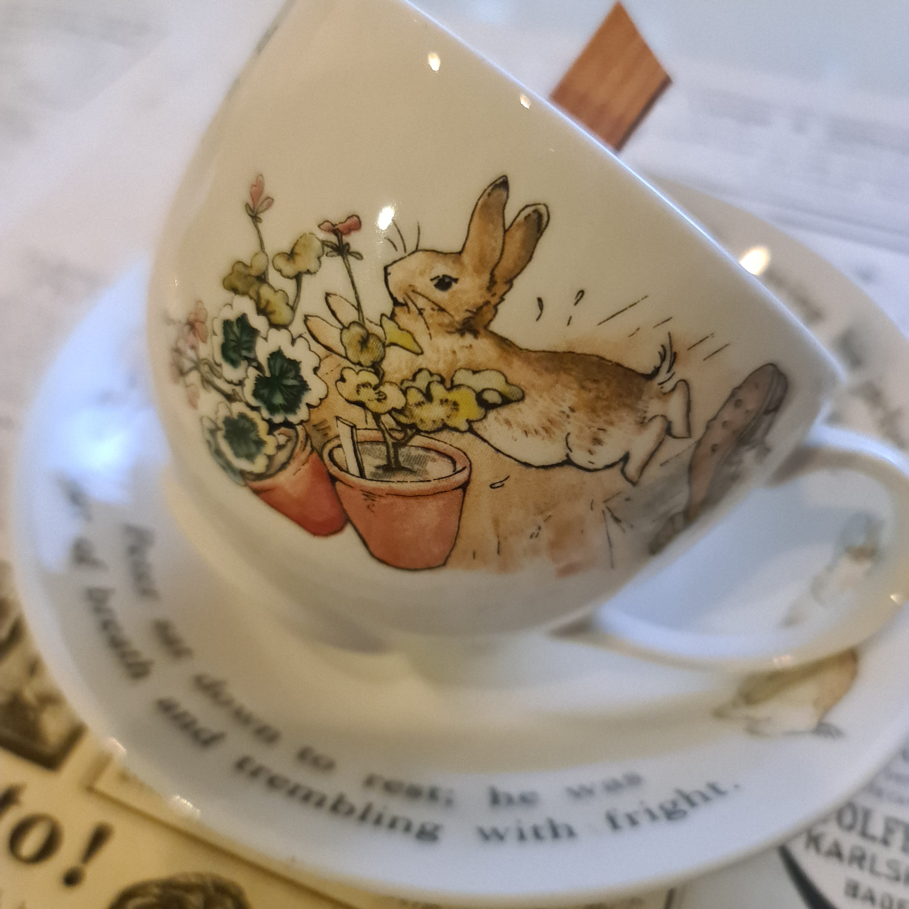 Tea cup Peter Rabbit