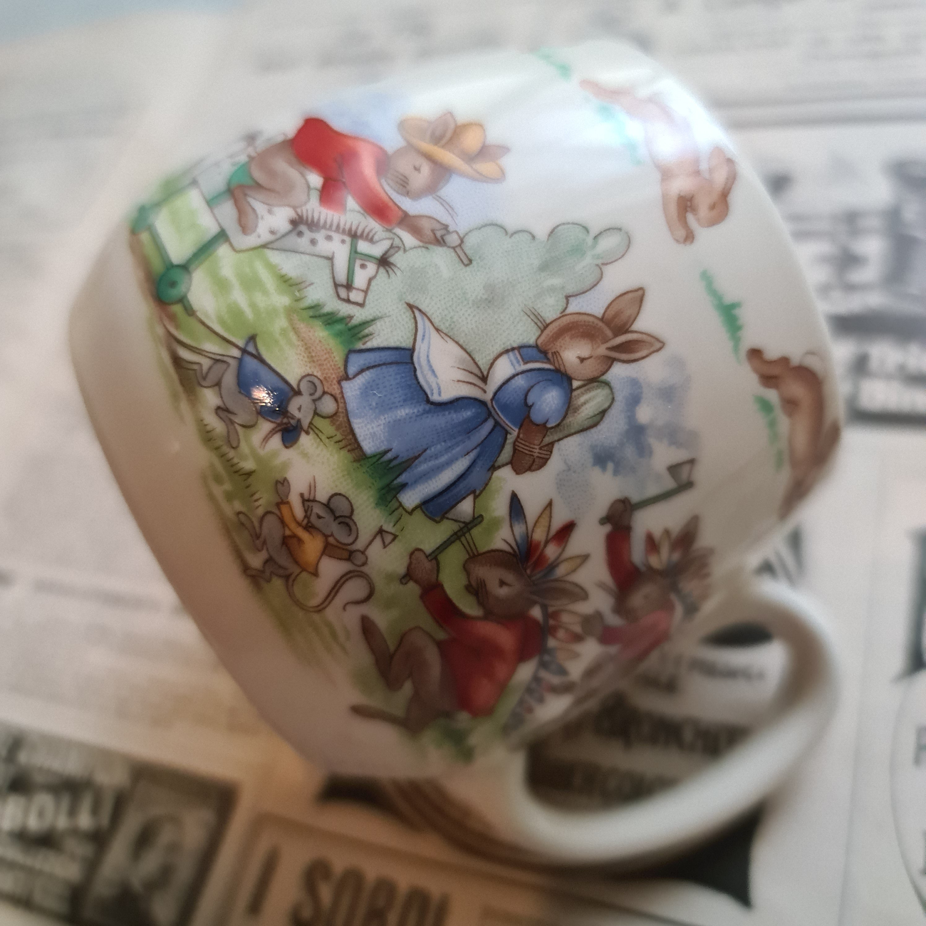 Tea cup Bunny kins