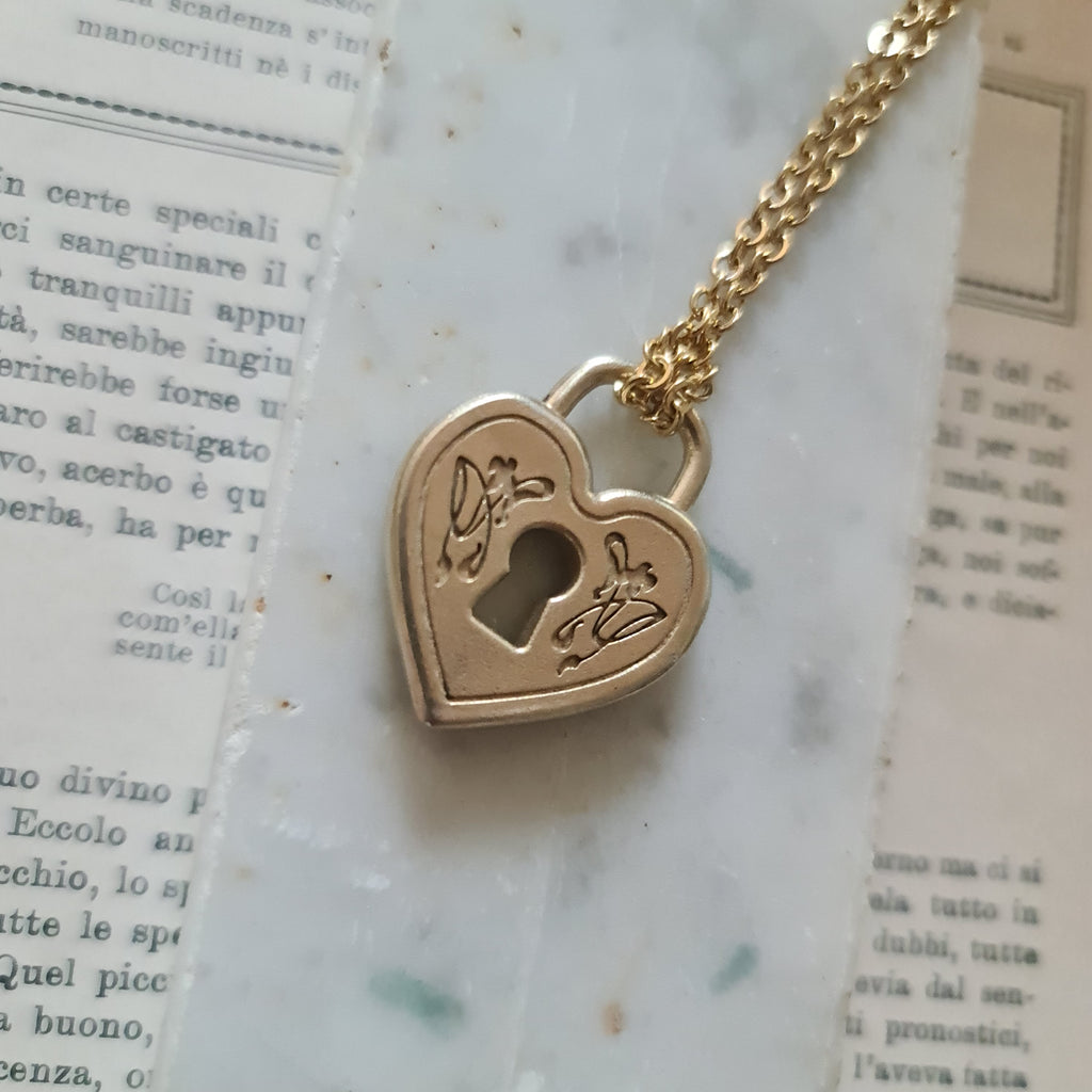 Padlock "Apri il mio cuore"