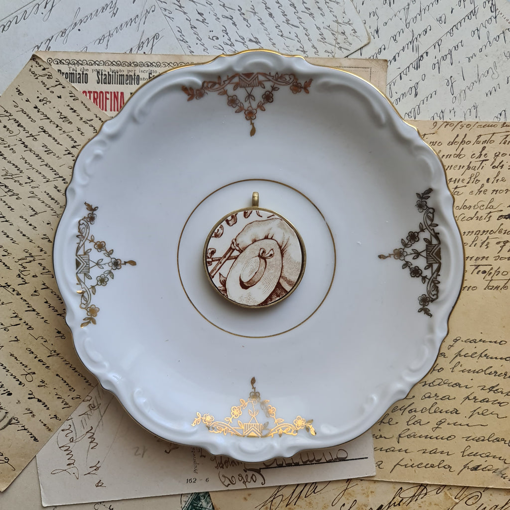 Double face marchio antico francese