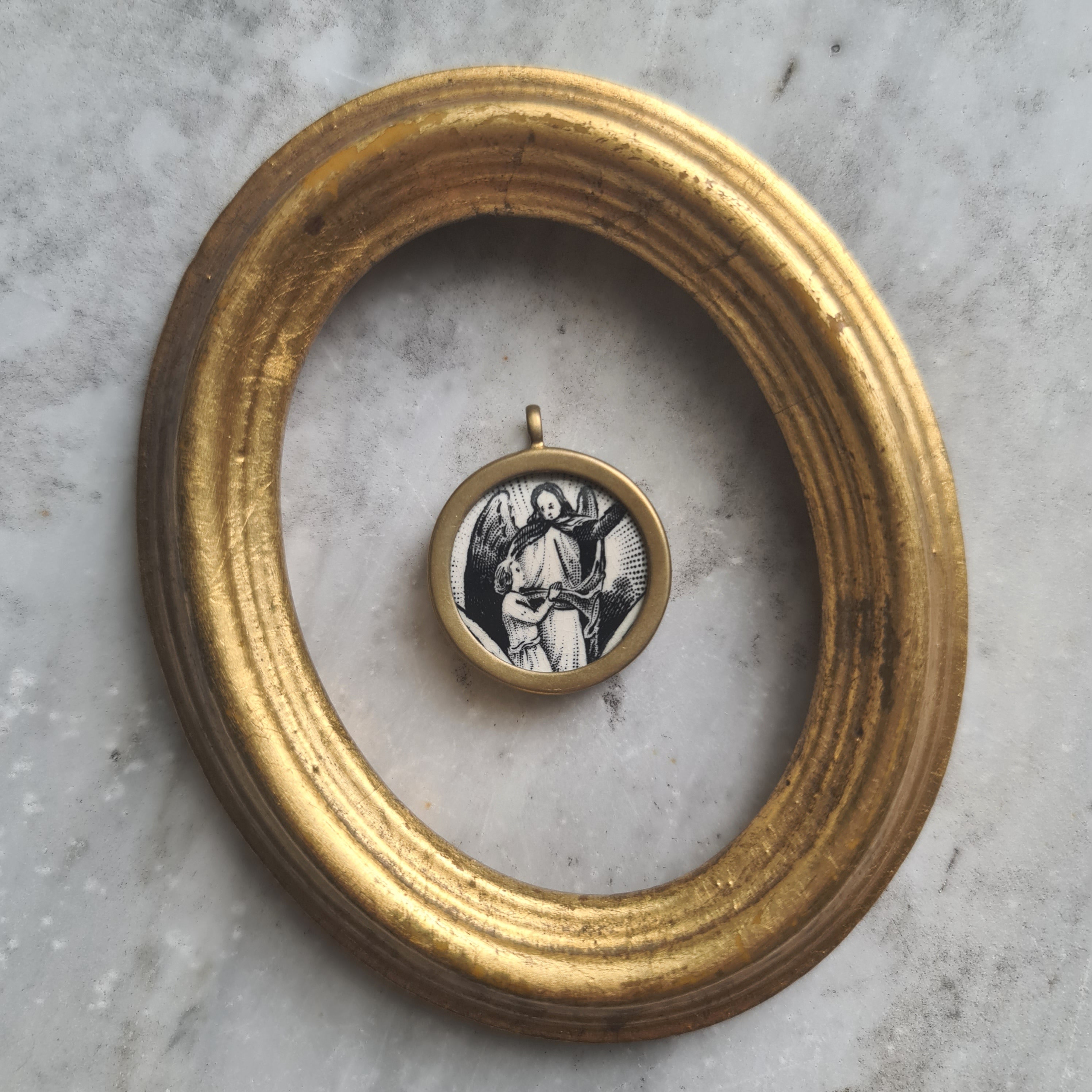 Collana piccola angelo protettore